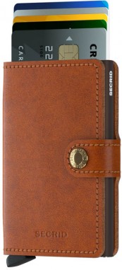 Secrid Miniwallet Original Cognac-Brown galéria