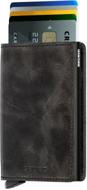 Secrid Slimwallet Vintage Black galéria