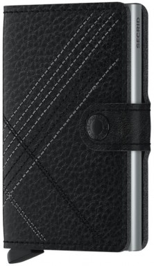 Secrid Miniwallet Stitch Linea Black galéria