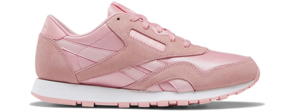 Reebok Classic Nylon Squad Pink Pink Glow