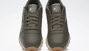 Reebok Classic Leather Army Green White galéria