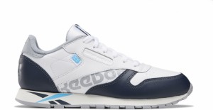 Reebok Classic Leather White Navy Cyan Chal galéria