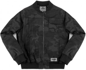 Chrome Industries Utility Bomber Jacket Black Camo galéria