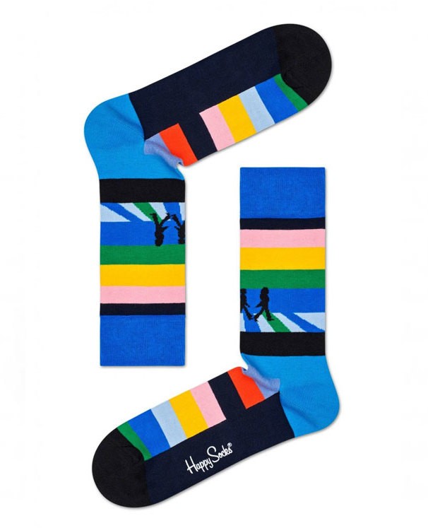 Happy Socks Beatles Legend Crossing Sock