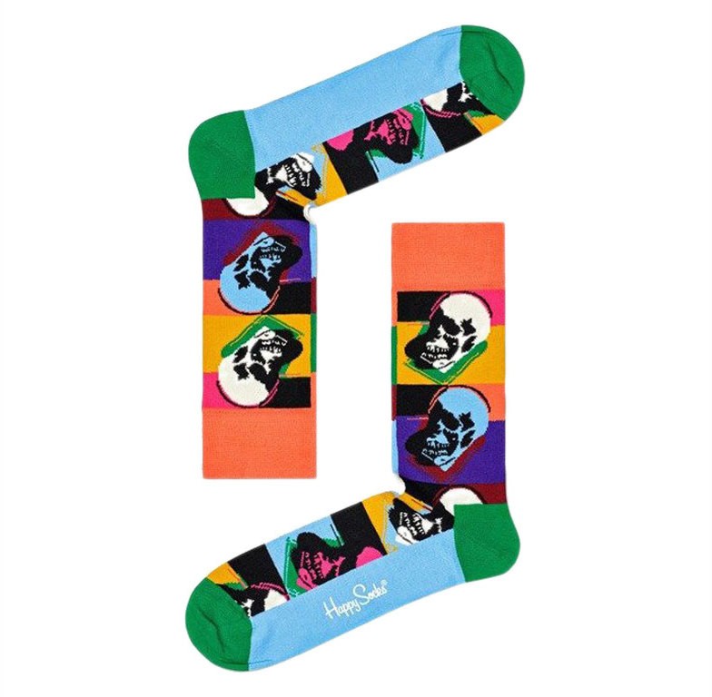 Happy Socks Andy Warhol Skull Sock