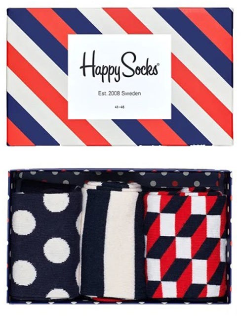 Happy Socks Stripe Gift Box