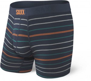 Saxx Vibe Boxer Brief Navy Lakeside stripe galéria