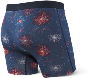 Saxx Ultra Boxer Brief Navy Fireworks galéria