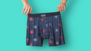 Saxx Ultra Boxer Brief Navy Fireworks galéria