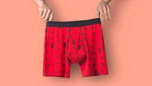 Saxx Platinum Boxer Brief - Red Chopsticks galéria