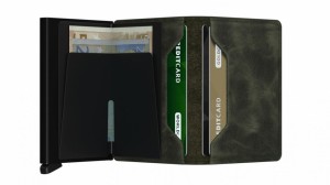 Secrid Slimwallet Vintage Olive Black galéria