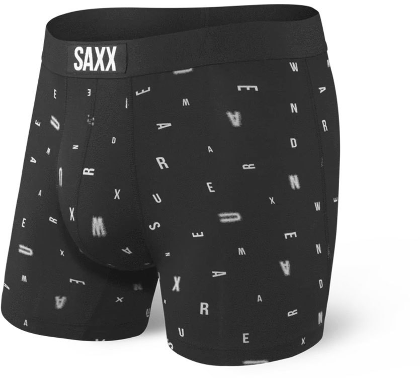 Saxx Vibe Boxer Brief Black Eye Chart