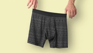 Saxx Platinum Boxer Brief Black Pattern Band galéria