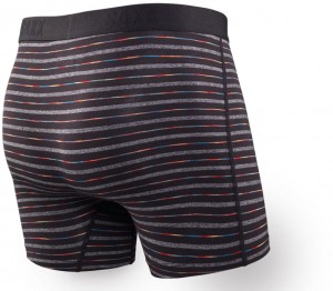 Saxx Vibe Boxer Brief Black Gradient Stripe galéria