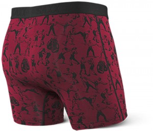 Saxx Vibe Boxer Brief Knockout Red galéria