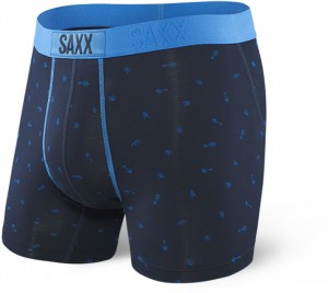 Saxx Vibe Boxer Brief Navy Arrow galéria