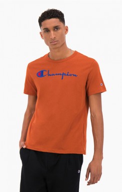 Champion Script Logo Crew Neck T-Shirt galéria