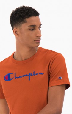 Champion Script Logo Crew Neck T-Shirt galéria