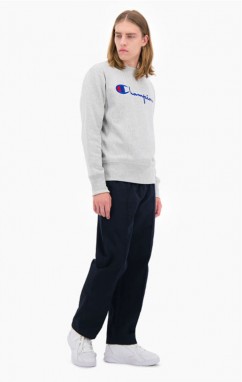 Champion Script Logo Reverse Weave Sweatshirt galéria