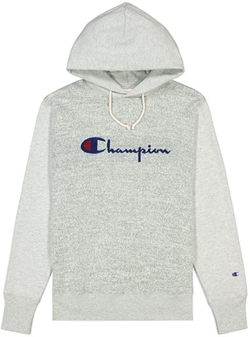 Champion Script Logo Jacquard Piqué Reverse Weave Hoodie