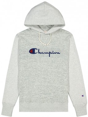Champion Script Logo Jacquard Piqué Reverse Weave Hoodie galéria