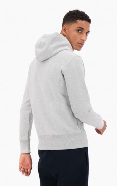 Champion Script Logo Jacquard Piqué Reverse Weave Hoodie galéria