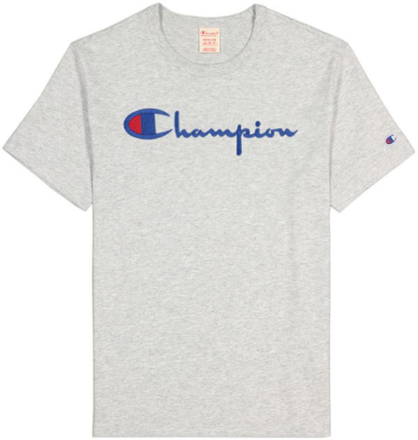 Champion Script Logo Crew Neck T-Shirt