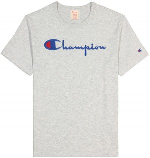 Champion Script Logo Crew Neck T-Shirt galéria