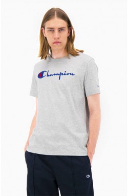 Champion Script Logo Crew Neck T-Shirt galéria