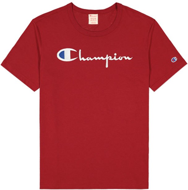 Champion Script Logo Crew Neck T-Shirt