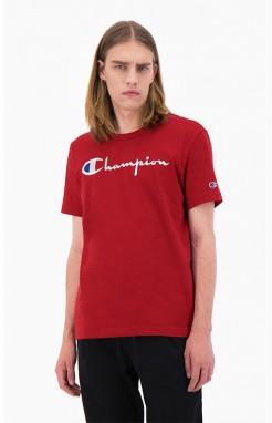 Champion Script Logo Crew Neck T-Shirt galéria