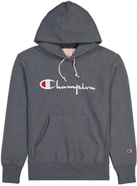 Champion Script Logo Reverse Weave Hoodie galéria