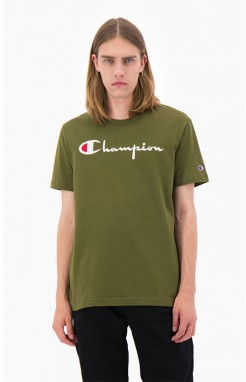 Champion Script Logo Crew Neck T-Shirt galéria