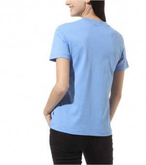 Vans Wm Flying V Crew Tee Ultramarine galéria