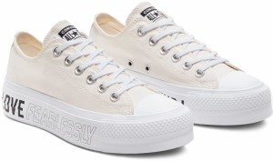 Converse Love Fearlessly Platform Chuck Taylor All Star Low Top Shoe galéria