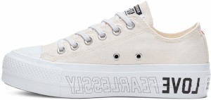 Converse Love Fearlessly Platform Chuck Taylor All Star Low Top Shoe galéria