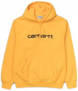 Carhartt WIP Hooded Sweatshirt - Sunflower galéria