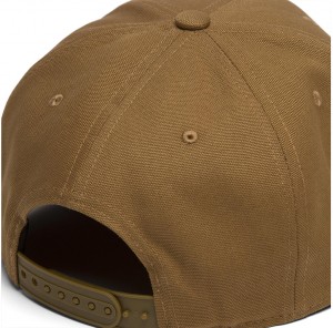 Carhartt WIP Logo Cap Hamilton Brown galéria