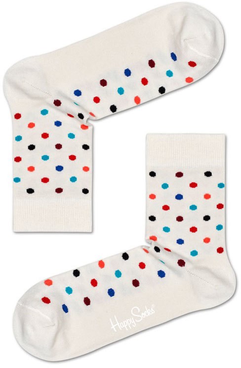 Happy Socks Dot 1/2 Crew Sock