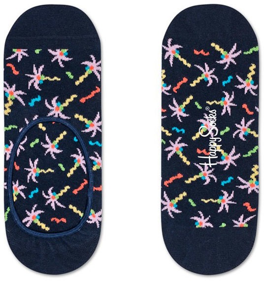 Happy Socks Confetti Palm Liner Sock