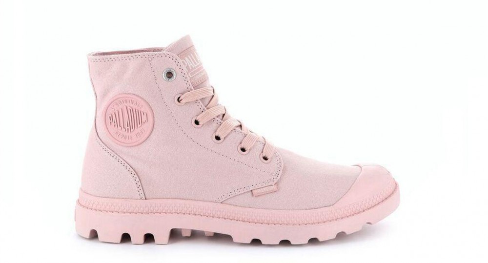 Palladium Boots Mono Chrome Peach Whip