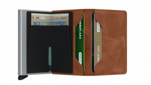 Secrid Slimwallet Vintage Cognac-Silver galéria