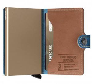 Secrid Miniwallet Indigo 3-Sand galéria