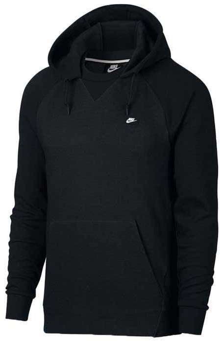 Nike Sportswear Optic Fleece Pocket Hoodie Black