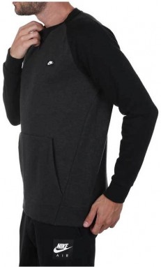 Nike Sportswear Optic Crew Hoodie Black galéria
