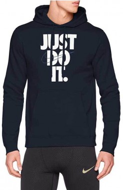 Nike Just Do It Hoodie Mens Navy galéria