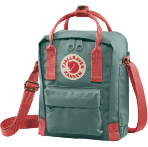 Fjällräven Kånken Sling Frost Green Peach pink galéria