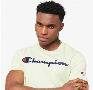 Champion Script Logo T-Shirt galéria
