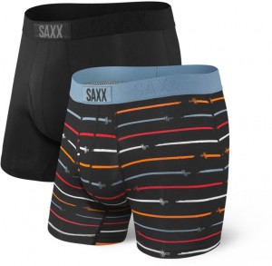 Saxx Ultra Boxer Brief Fly 2-Pack Black / Paintroller galéria