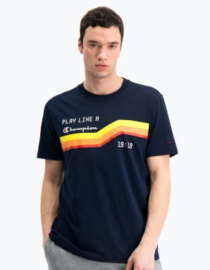 Champion Vintage TV Print T-Shirt galéria